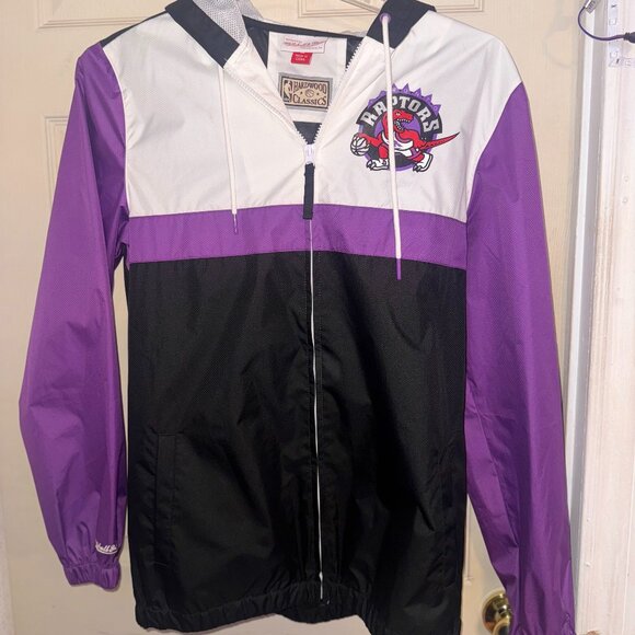 Mitchell & Ness Toronto Raptors Hardwood Classics Windbreaker - Picture 1 of 6